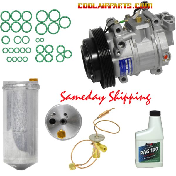 1995 - 2006 Nissan 200SX Sentra G20 1.8L 2.0L New A/C Compressor 926008B760 FULL AC KIT